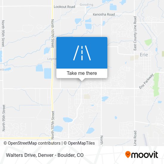 Mapa de Walters Drive