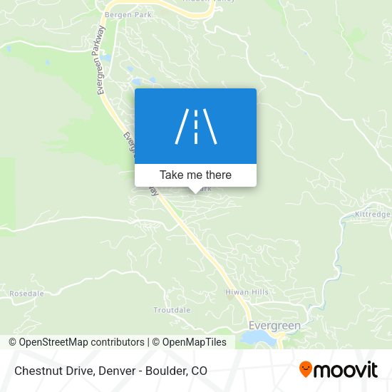 Mapa de Chestnut Drive