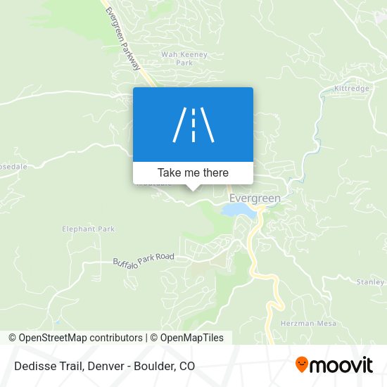 Dedisse Trail map