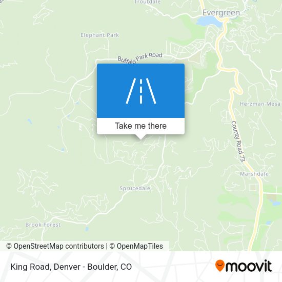 Mapa de King Road