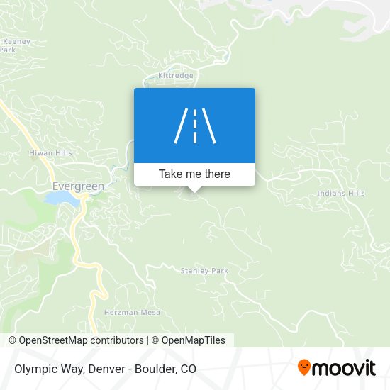 Mapa de Olympic Way