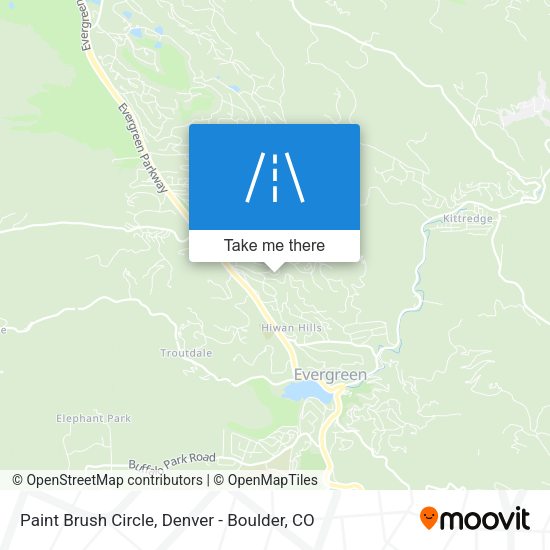 Paint Brush Circle map