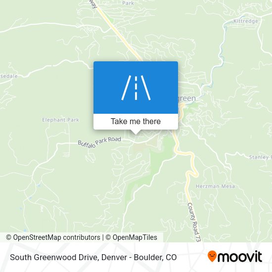 South Greenwood Drive map