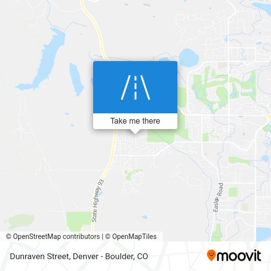 Mapa de Dunraven Street