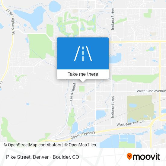 Mapa de Pike Street
