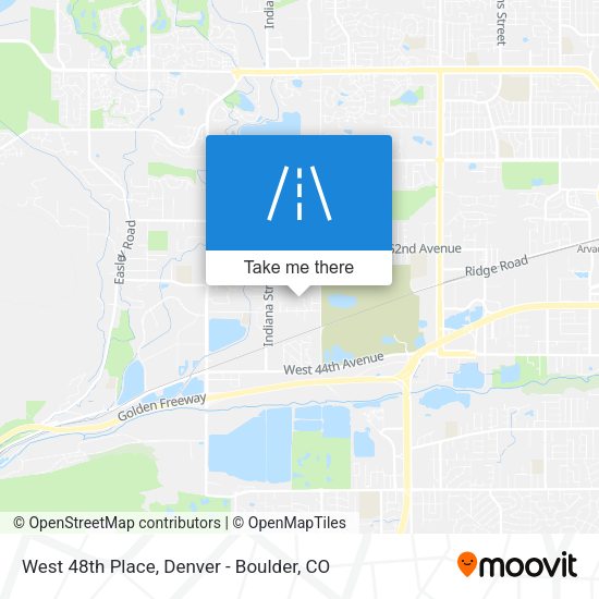 Mapa de West 48th Place