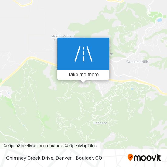 Chimney Creek Drive map