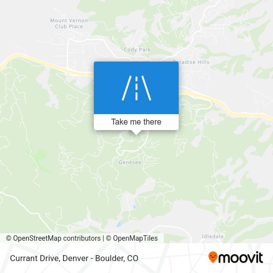 Currant Drive map