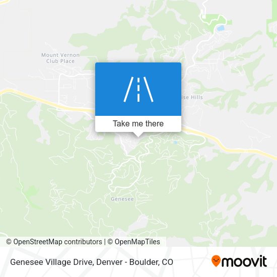 Genesee Village Drive map