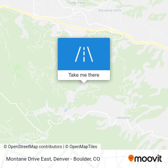 Mapa de Montane Drive East