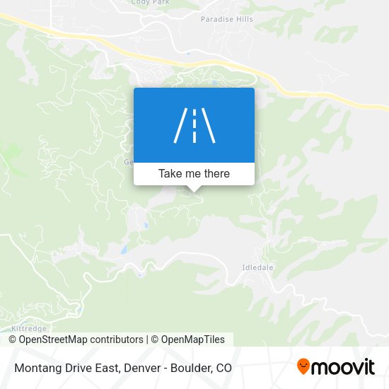 Montang Drive East map