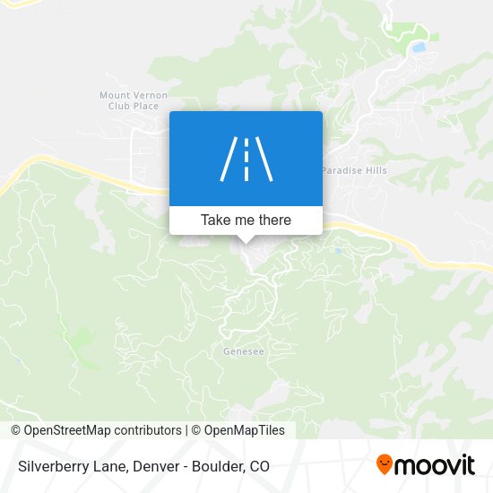 Mapa de Silverberry Lane