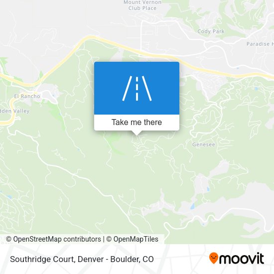 Southridge Court map