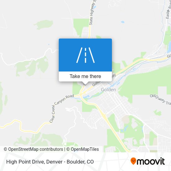 Mapa de High Point Drive