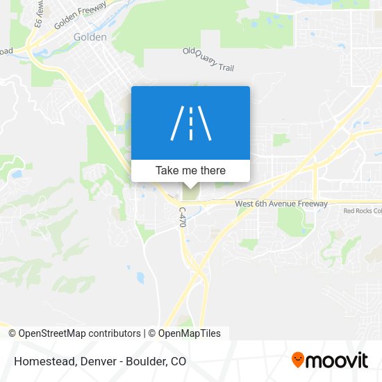 Mapa de Homestead