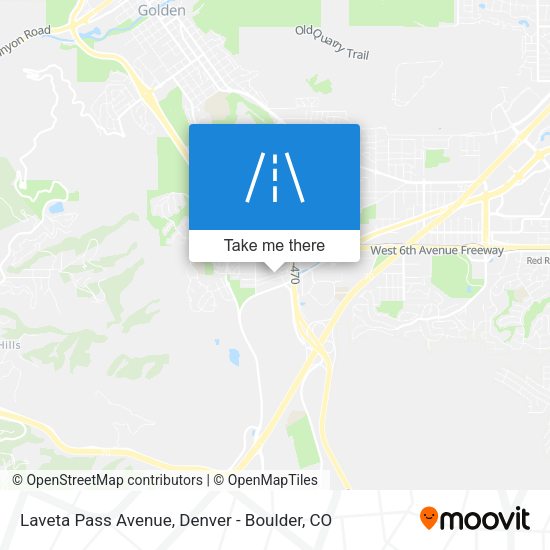 Laveta Pass Avenue map