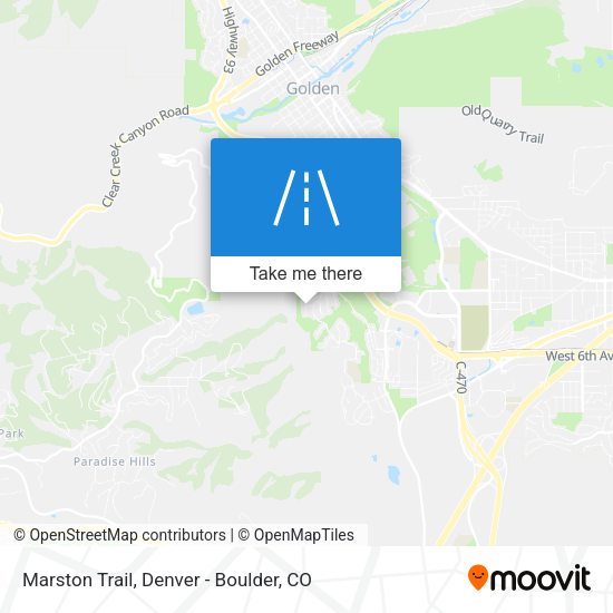 Marston Trail map