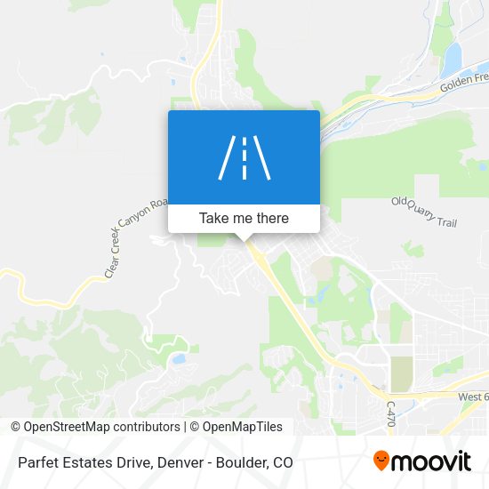 Mapa de Parfet Estates Drive