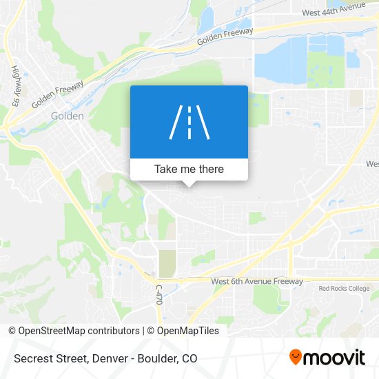 Secrest Street map