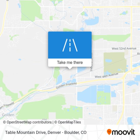 Mapa de Table Mountain Drive