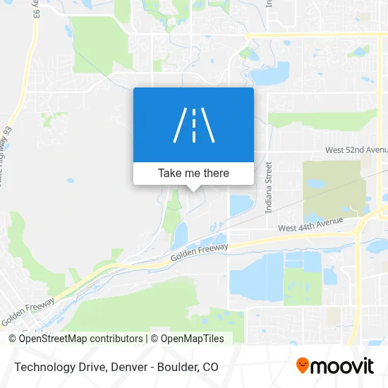 Technology Drive map