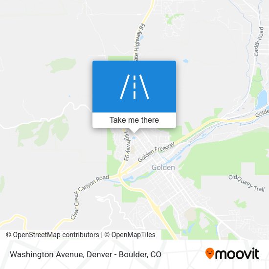 Mapa de Washington Avenue