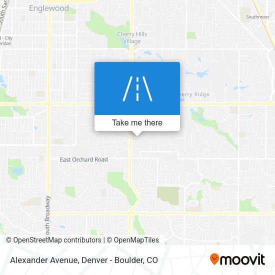 Mapa de Alexander Avenue