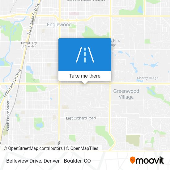Mapa de Belleview Drive