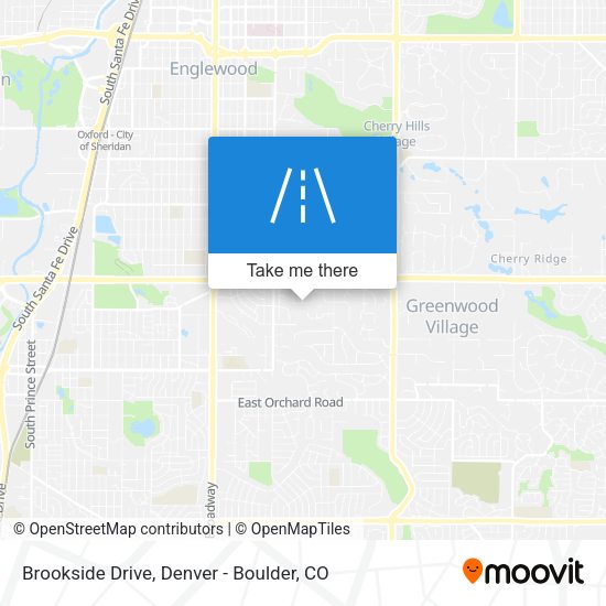 Mapa de Brookside Drive