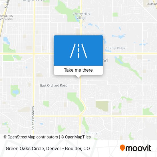Mapa de Green Oaks Circle