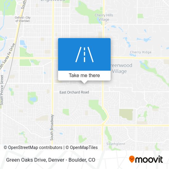 Mapa de Green Oaks Drive