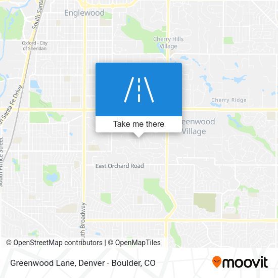 Greenwood Lane map
