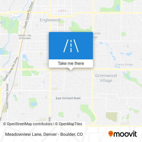 Meadowview Lane map