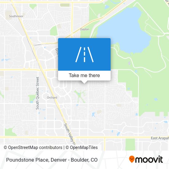 Mapa de Poundstone Place