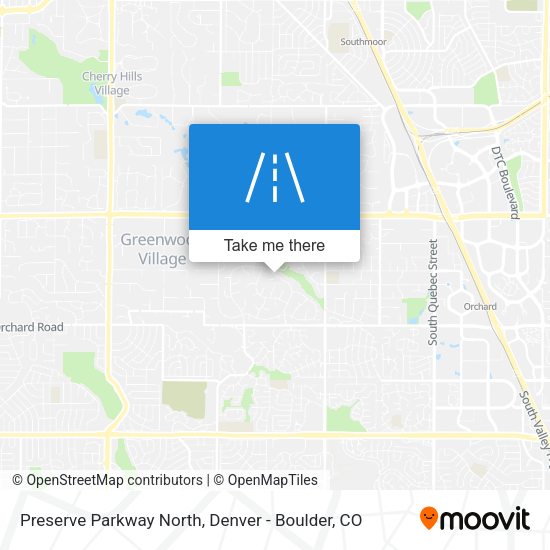 Mapa de Preserve Parkway North