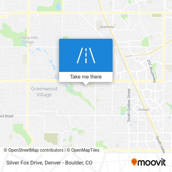 Silver Fox Drive map
