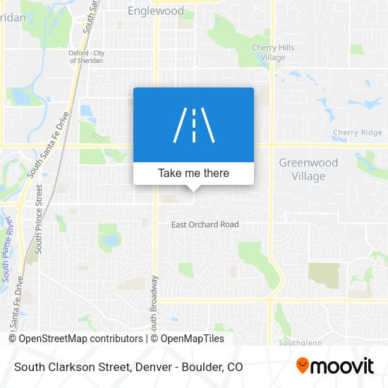 Mapa de South Clarkson Street