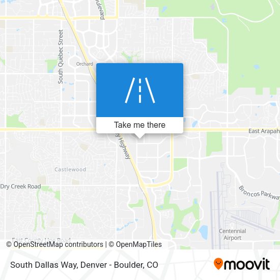 Mapa de South Dallas Way