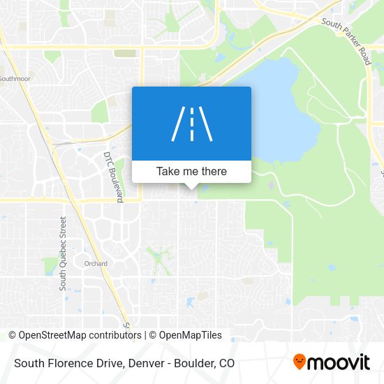 South Florence Drive map