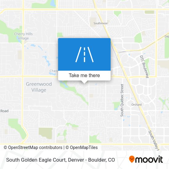 South Golden Eagle Court map