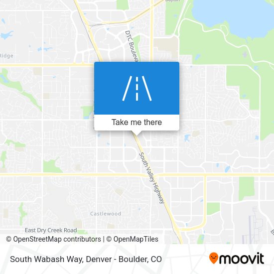 Mapa de South Wabash Way