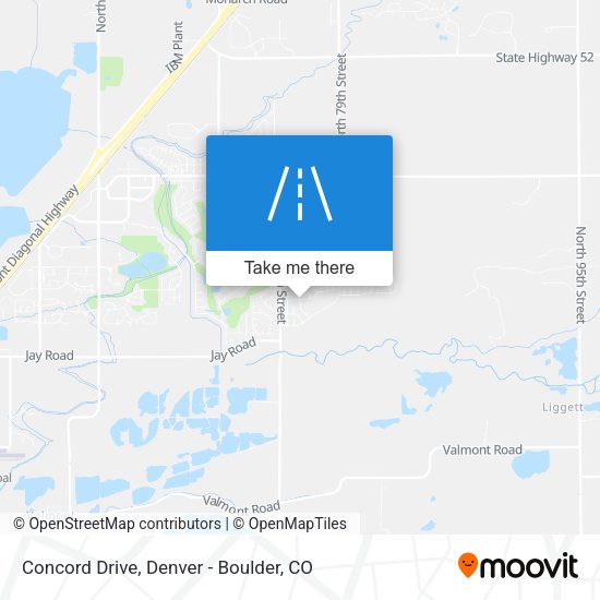 Concord Drive map