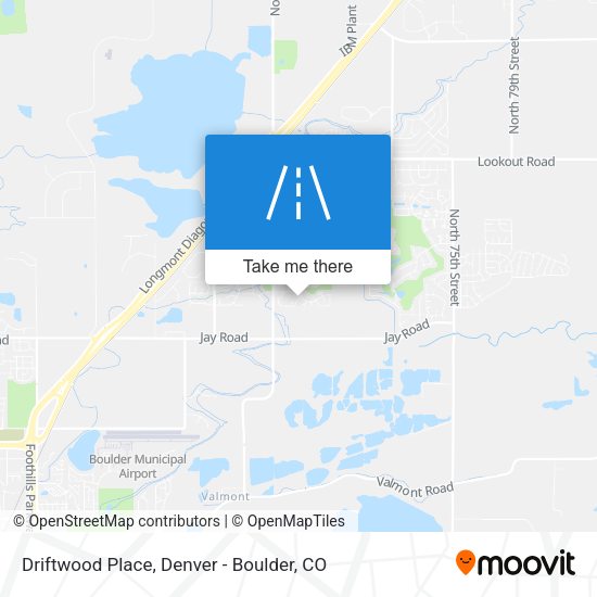 Driftwood Place map