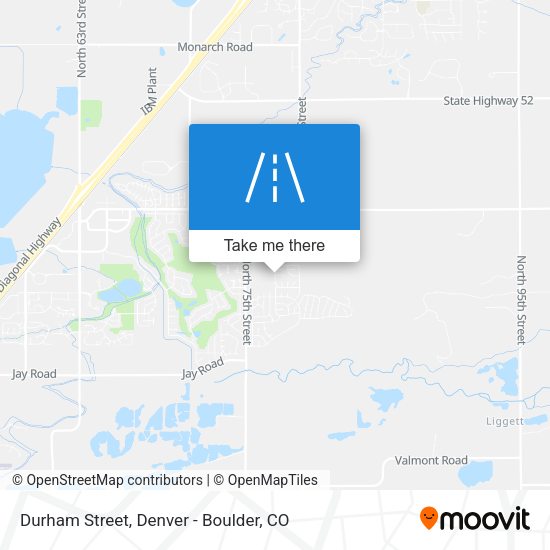 Durham Street map