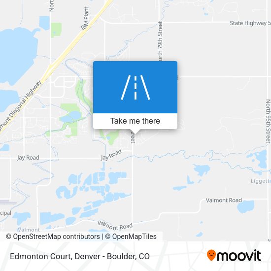 Edmonton Court map