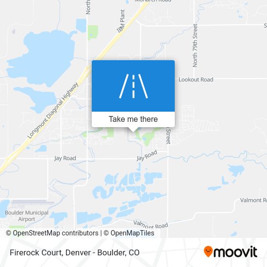 Firerock Court map