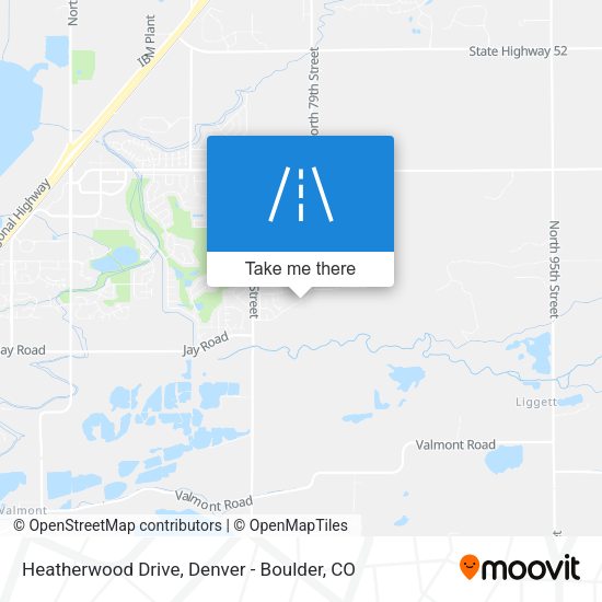 Heatherwood Drive map