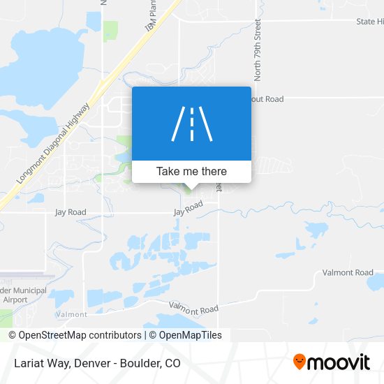 Mapa de Lariat Way