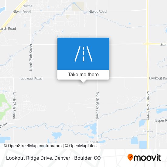 Lookout Ridge Drive map