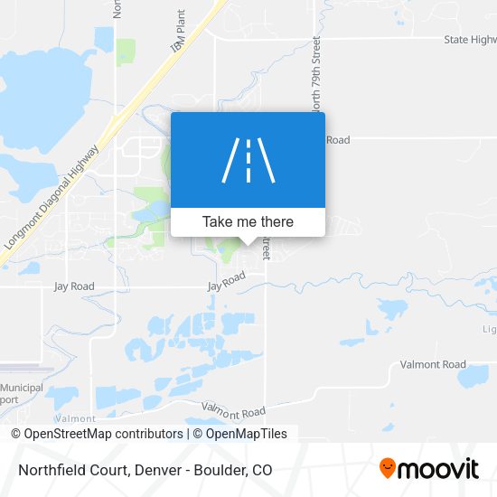 Mapa de Northfield Court